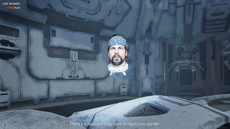 This was the first time someone told me to collect some energy cores but it was by no means the last.